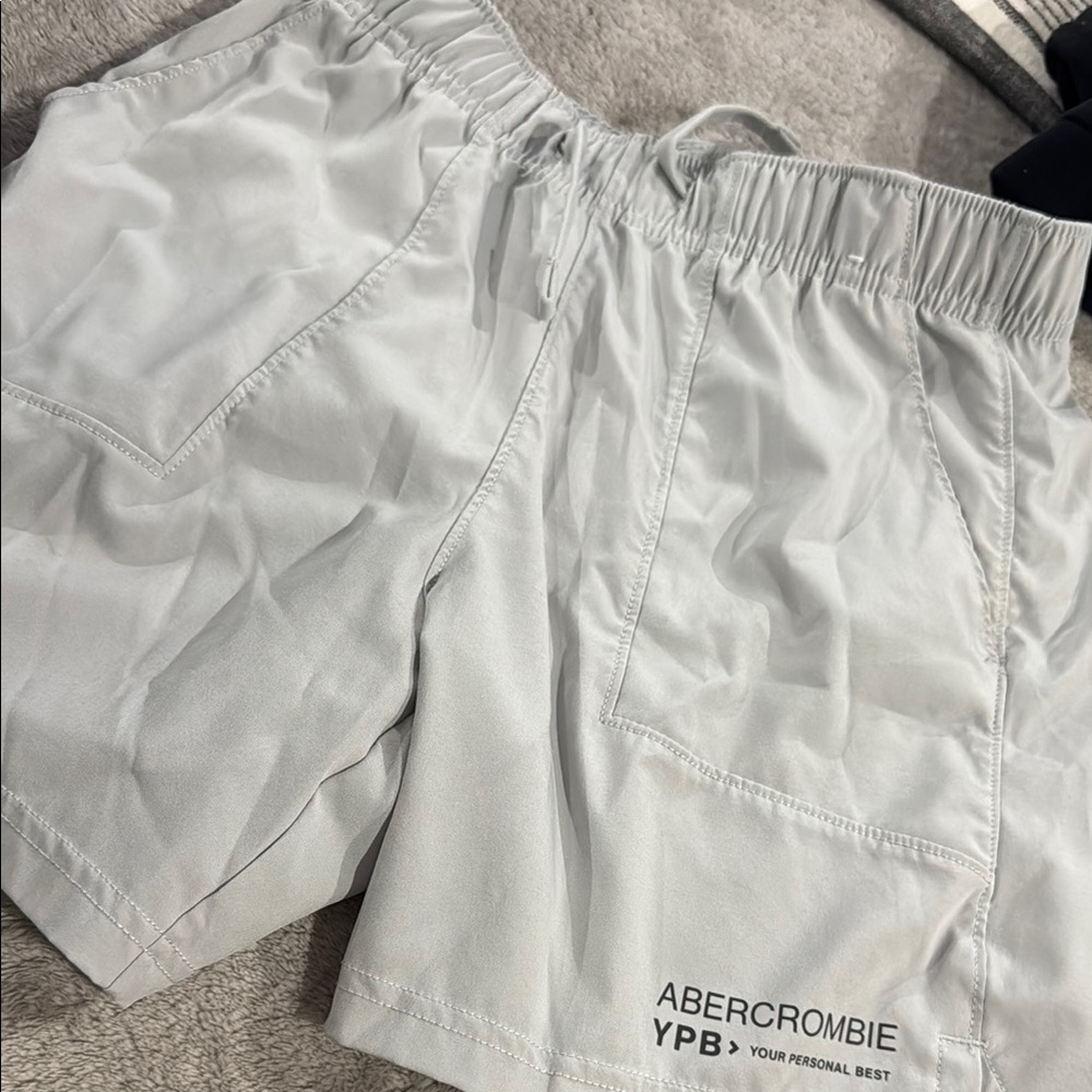 Abercrombie Light Gray Shorts